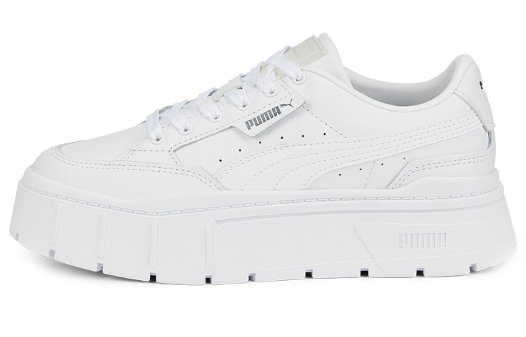 PUMA Mayze Stack Leather 'Triple White' Women's