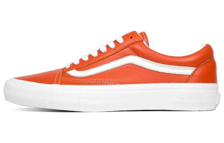 Vans Old Skool Italian Leather Mango