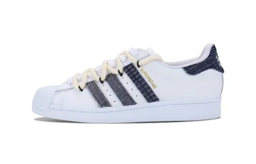Adidas Originals SUPERSTAR Slip Resistant Low top Skateboard Shoes Unisex Black White