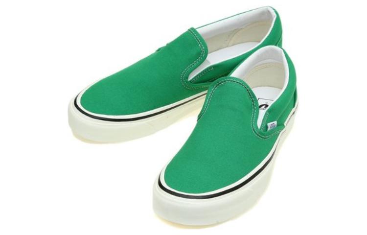 Кеды Vans slip-on 98 (зеленые) — фото 3