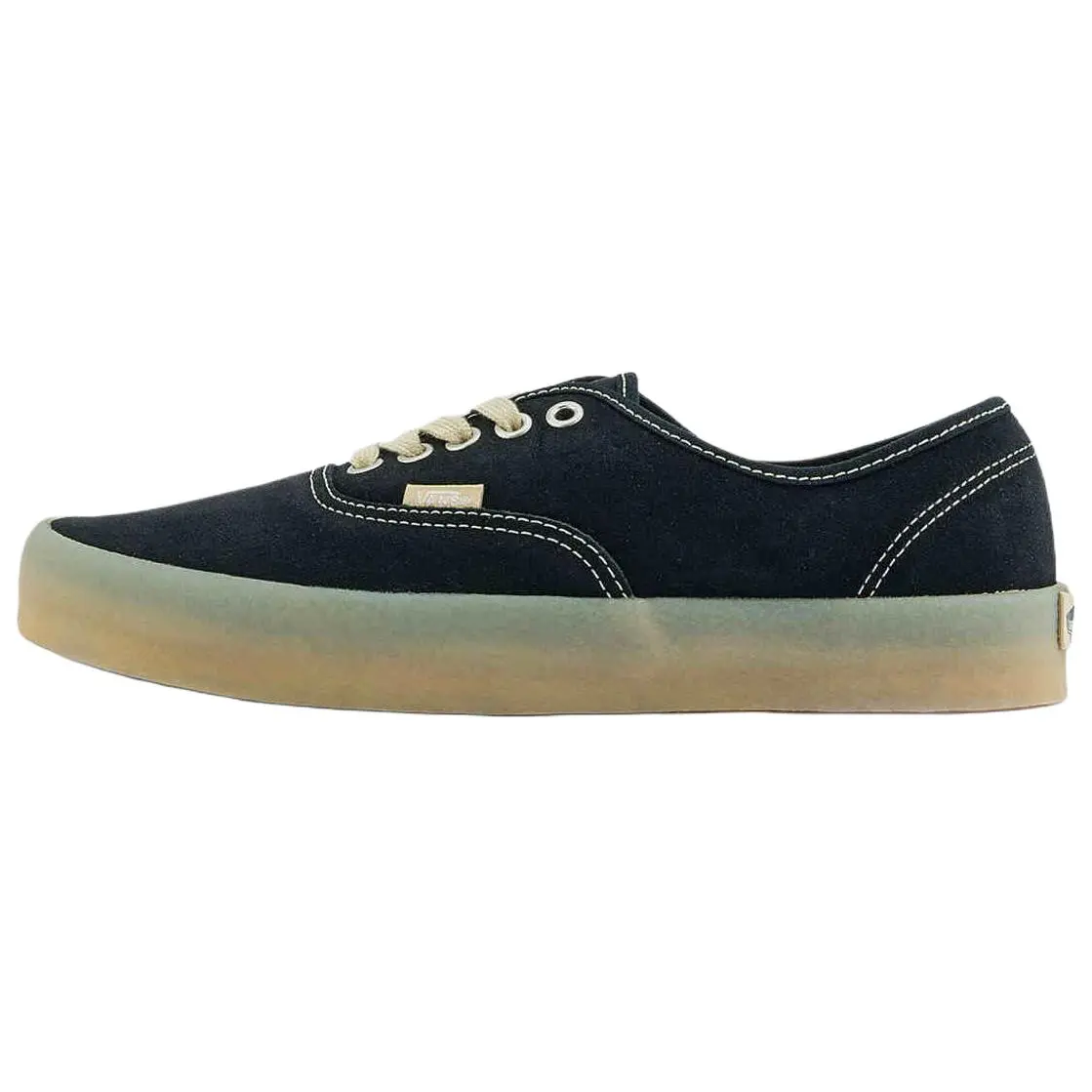 Vans Authentic Low top Skateboard Shoes Unisex Gray Black