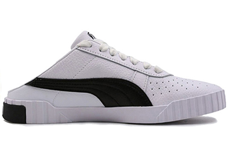Женские слипоны PUMA Cali Lo Slip On Mule (черно-белые) — Чёрныйбелый — фото 2