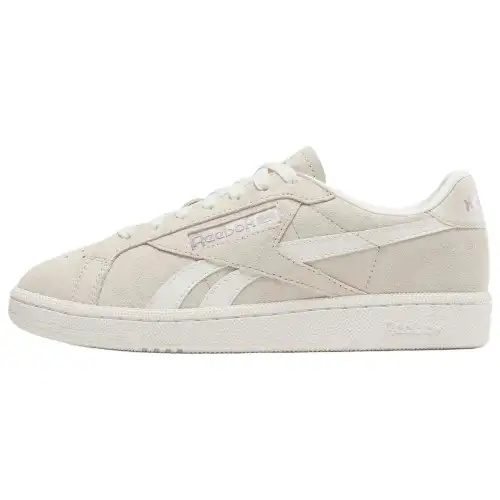 Reebok CLUB C GROUNDS UK Comfortable Low top Skateboard Shoes Women's Beige