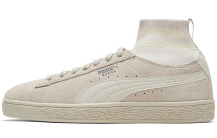 Женские кеды PUMA Suede Classic Sock Ii (бежевые)