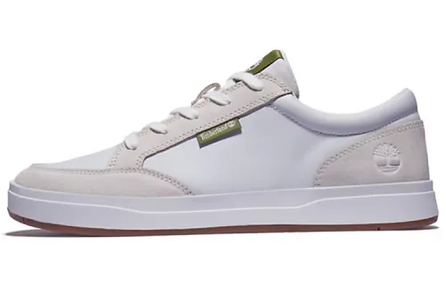 Timberland Davis Square Skateboard Shoes Men's Low Top White/Gray
