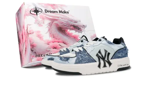 MLB Chunky Liner Nine Inning Manufacturing, Box, Denim World Abrasion Resistant Height Increasing