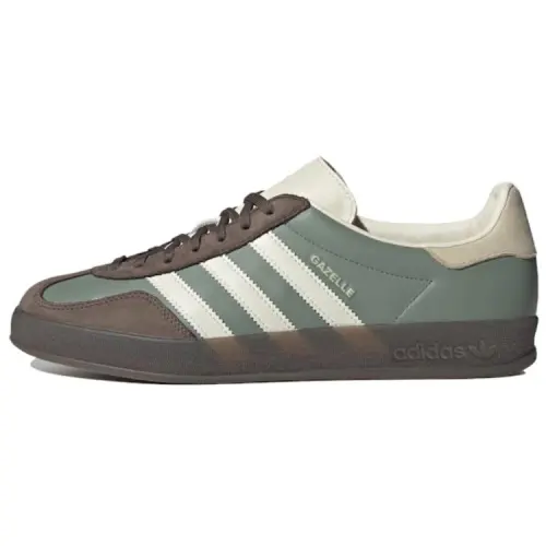 Adidas Gazelle Indoor 'Silver Green Earth Strata'
