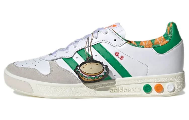 Adidas Grand Slam White Green Gold