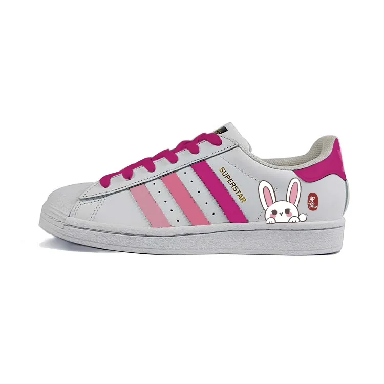 Adidas Originals SUPERSTAR Shell Head Slip Resistant Low top Skateboard Shoes Unisex White