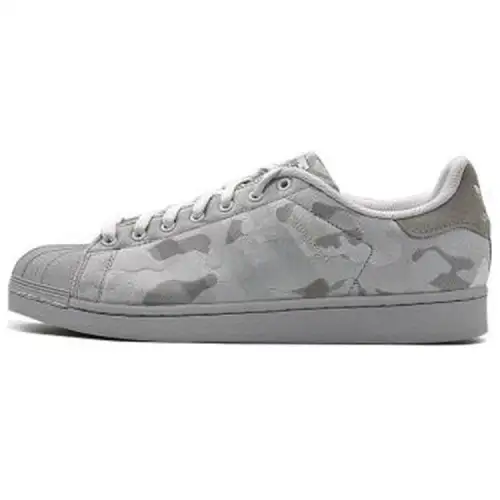 Adidas Originals SUPERSTAR Low top Skateboard Shoes Men's Gray
