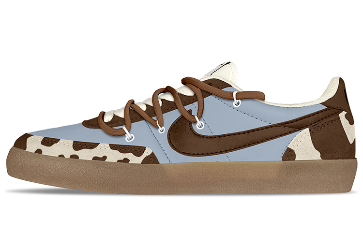Nike Killshot Suede Low top Skateboard Shoes Men's Brown Black Blue