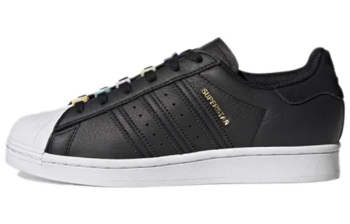 Adidas Originals Superstar Collection Skateboard Shoes Women's Low Top Black