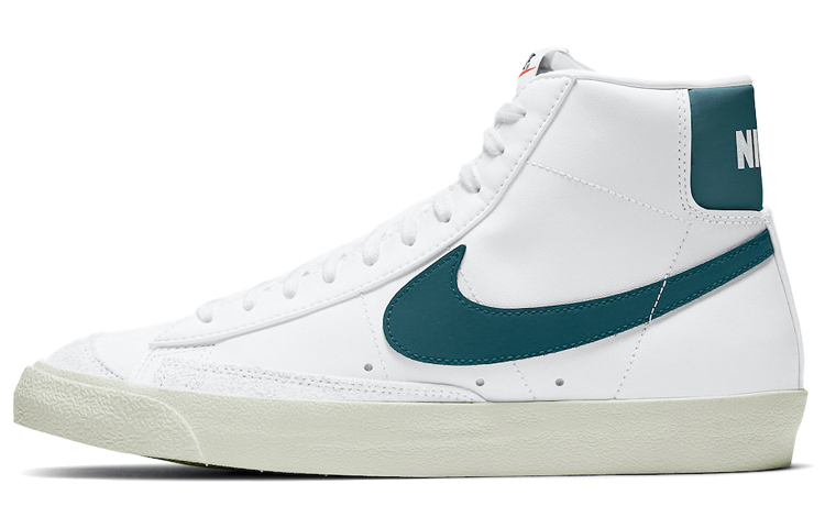 Кеды Nike Blazer 77 Vintage (бело-зеленые) — фото 1