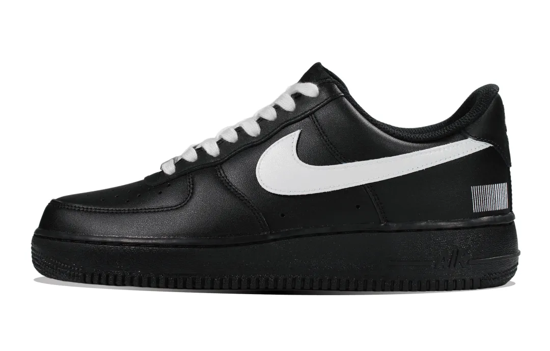 Nike Air Force 1 Low top Skateboard Shoes Unisex Black White