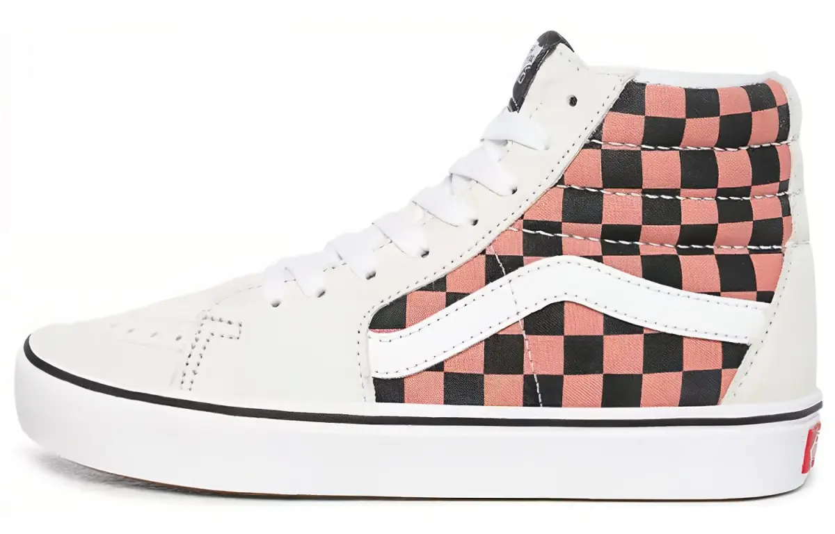 Vans Mixed Media Comfycush SK8 HI Mixed Media White/Pink
