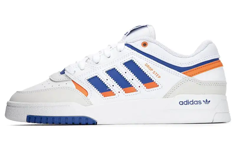 Adidas Originals Drop Step Low 'White Blue Orange'