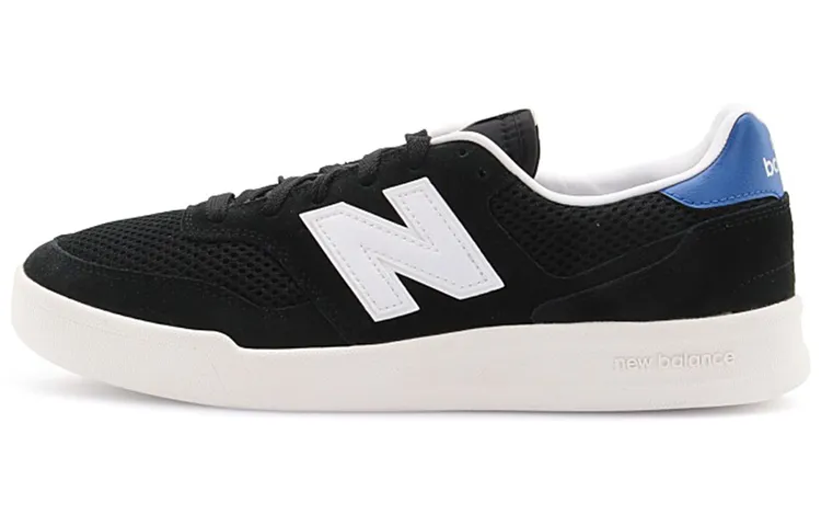 New Balance NB 300 V2 Textile, Synthetic Leather Lightweight Low top Skateboard Shoes Unisex Black D Width