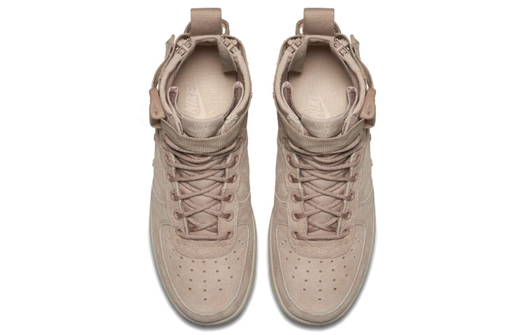 Женские кроссовки Nike Air Force 1 SF (светло-розовый) — фото 4