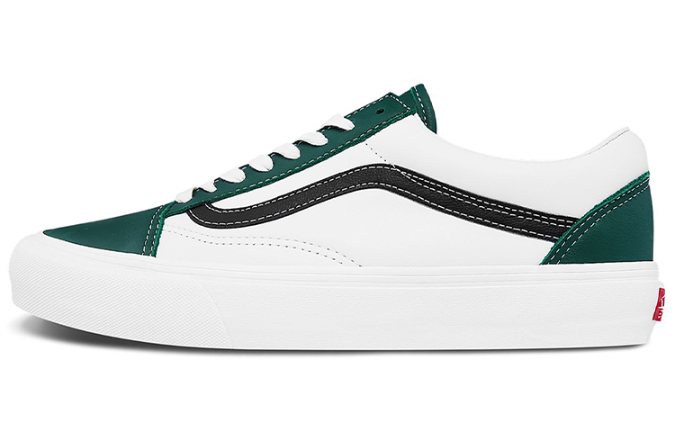 Кеды Vans Old Skool Vlt Lx (бело-зеленые) — фото 1
