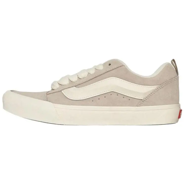 Vans Knu Skool Abrasion Resistant Low top Skateboard Shoes Unisex Tan