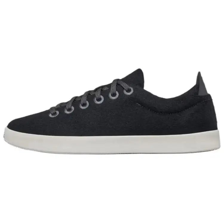 Allbirds Wool Piper Woven Slip Resistant Low top Skateboard Shoes Women's Natural Black