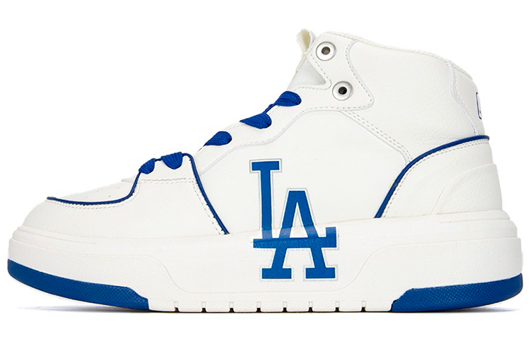 Кеды MLB MLB Chunky Liner High Blue (бело-синие)