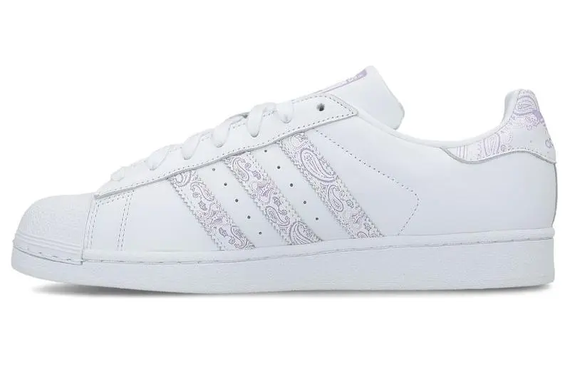Adidas Superstar 'Paisley - White Purple Glow'