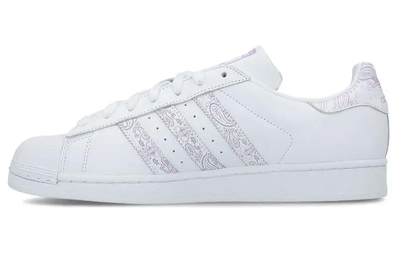 Adidas Superstar 'Paisley - White Purple Glow'