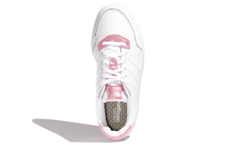 Женские кеды adidas Courtmaster (бело-розовый) — Белый / розовый — фото 5