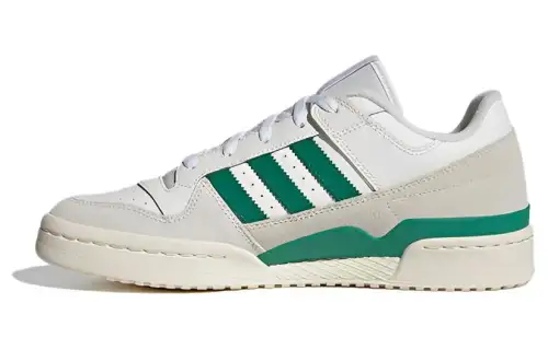 Adidas Originals FORUM Low Cl Cushioning Abrasion Resistant Cushioning, Wear Resistant Low top Skateboard Shoes Unisex