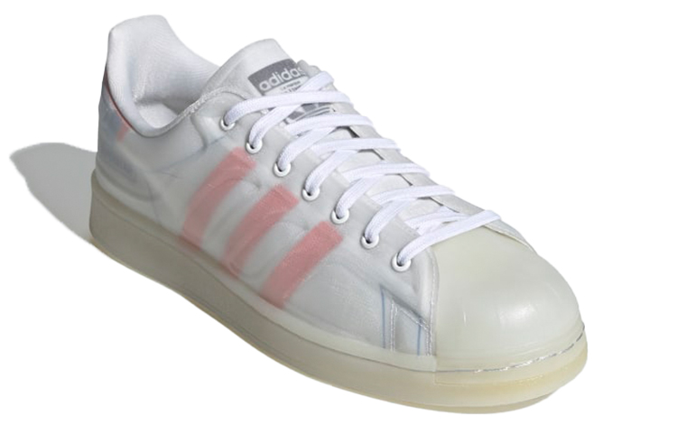Кеды adidas Originals Superstar Futureshell (бело-красные) — фото 3