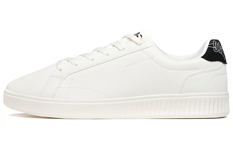 Anta BASIC Recycle Abrasion Resistant Abrasion Resistant Low top Skateboard Shoes Men's Ivory White