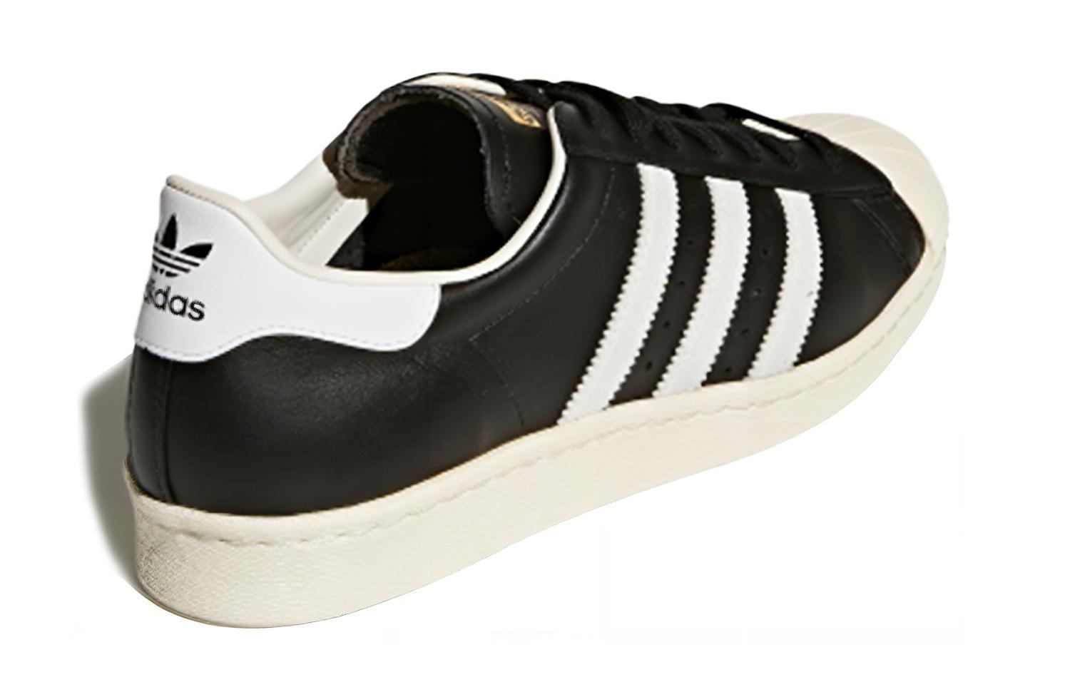 Кеды adidas Originals Superstar (черно-белые) — Чёрный / белый — фото 4