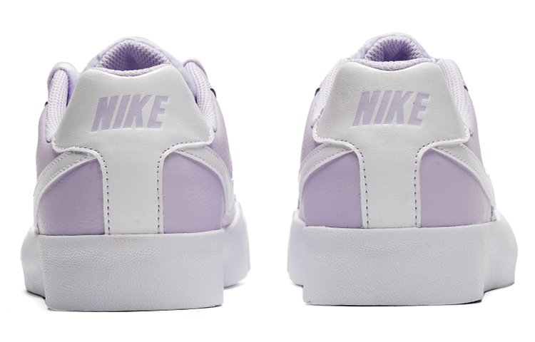 Женские кеды Nike Court Royale AC (бело-фиолетовые) — фото 5