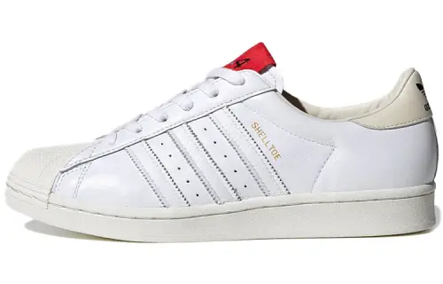 Superstar 424 x Superstar Adidas Originals Shell Toe 'White Scarlet'