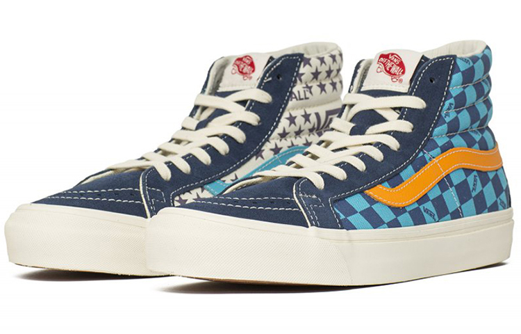 Кеды Vans SK8 LX (сине-белые) — фото 2