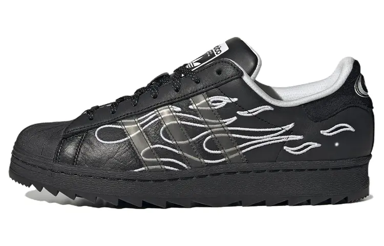 Superstar No Sleep Rave Club x Superstar Adidas Originals Ripple 'Core Black'
