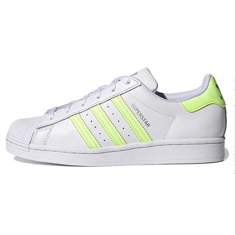 Adidas Wmns Superstar 'White Hi-Res Yellow' Women's