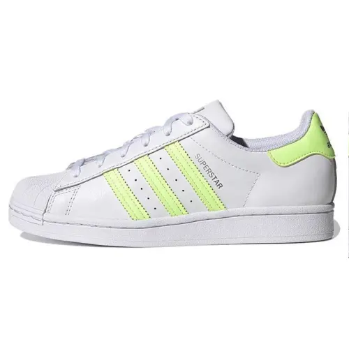 Adidas Wmns Superstar 'White Hi-Res Yellow' Women's