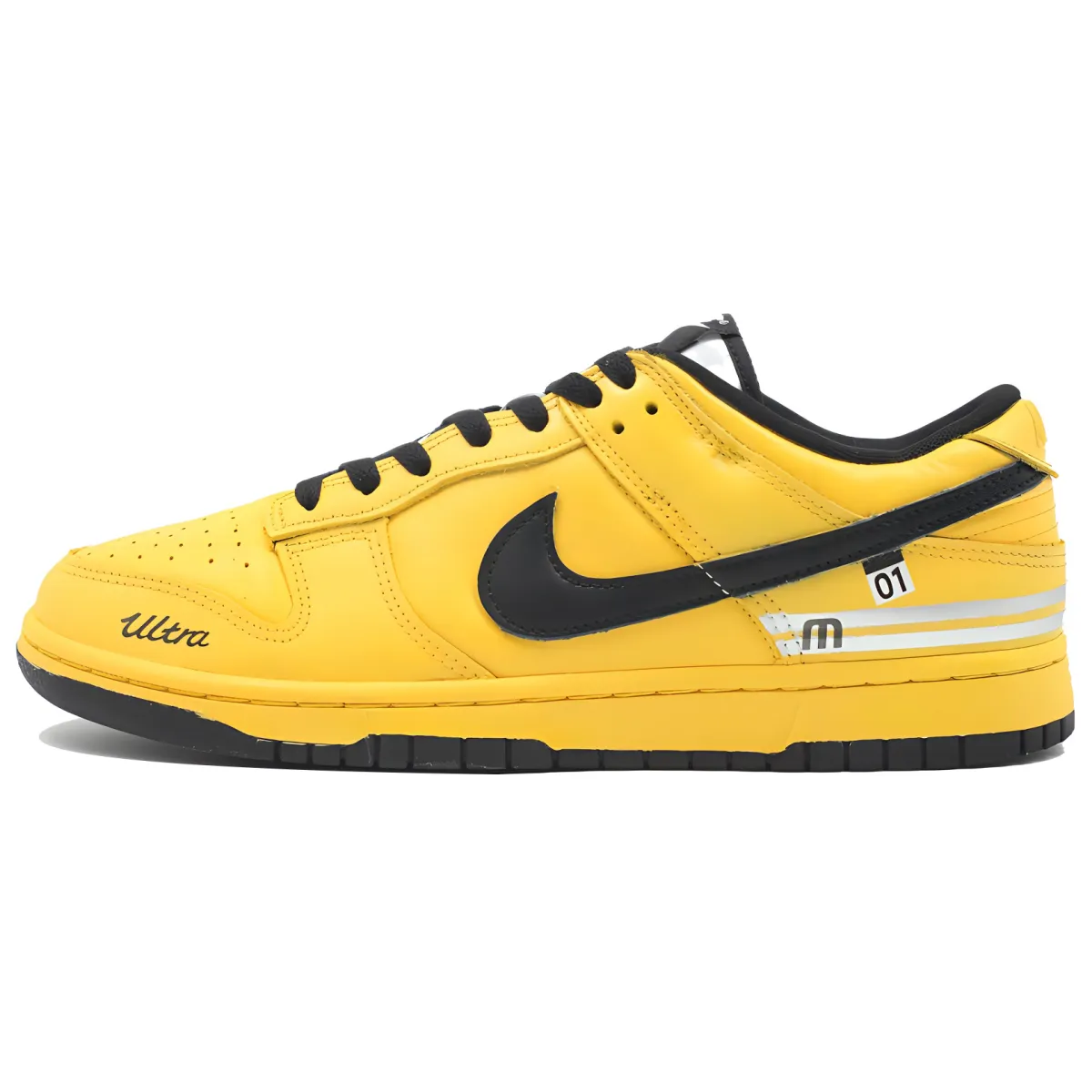 Nike Dunk Low top Skateboard Shoes Unisex Yellow