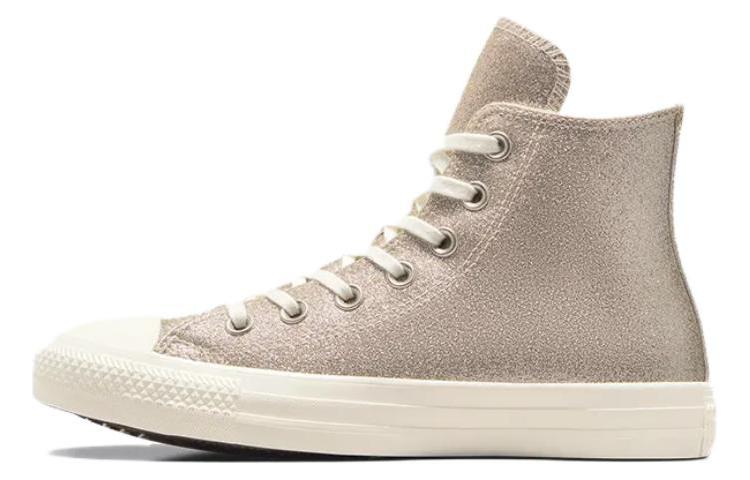 Женские кеды Converse (серебристо-белые)