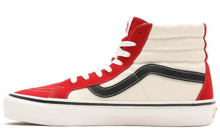 Кеды Vans SK8 38 (бело-красные)