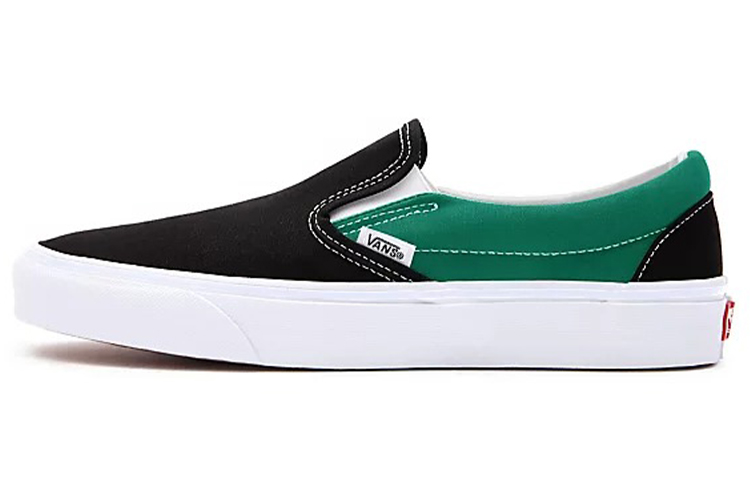 Vans Customs Color Block Comfycush Slip on 'Black Green'