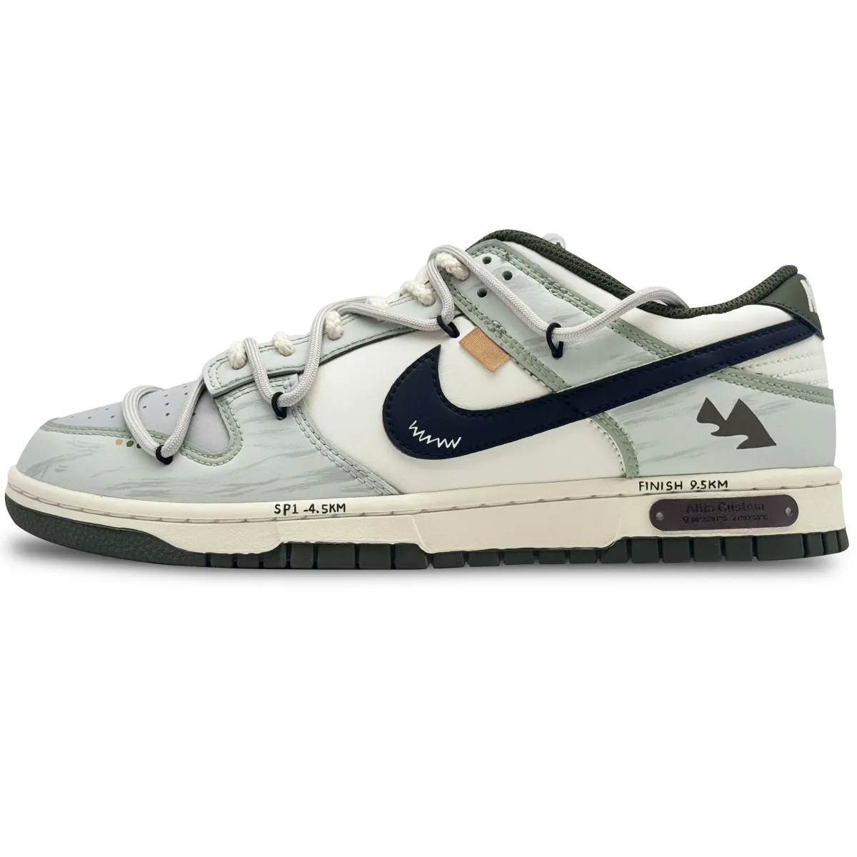 Nike Dunk Wild Prologue Abrasion Resistant Abrasion Resistant Low top Skateboard Shoes Unisex