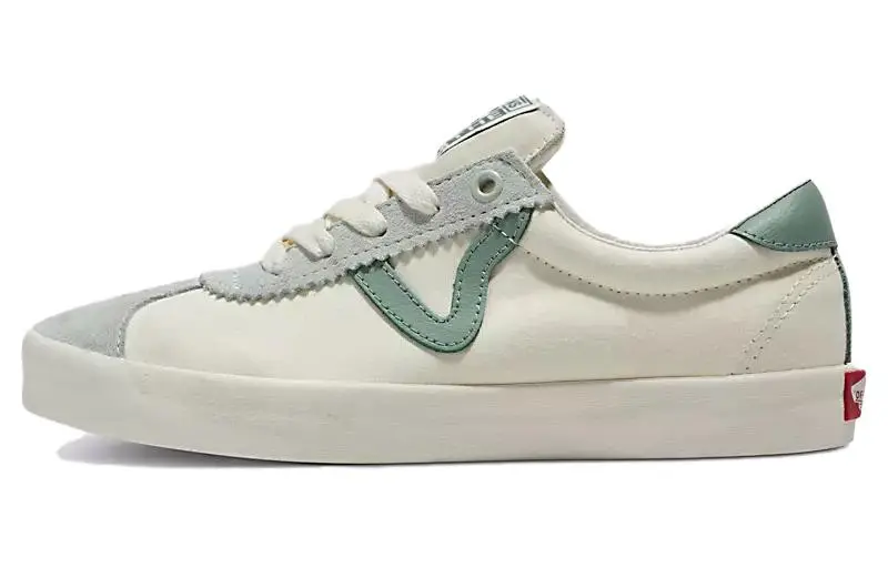 Vans Sport Low leather-panel sneakers