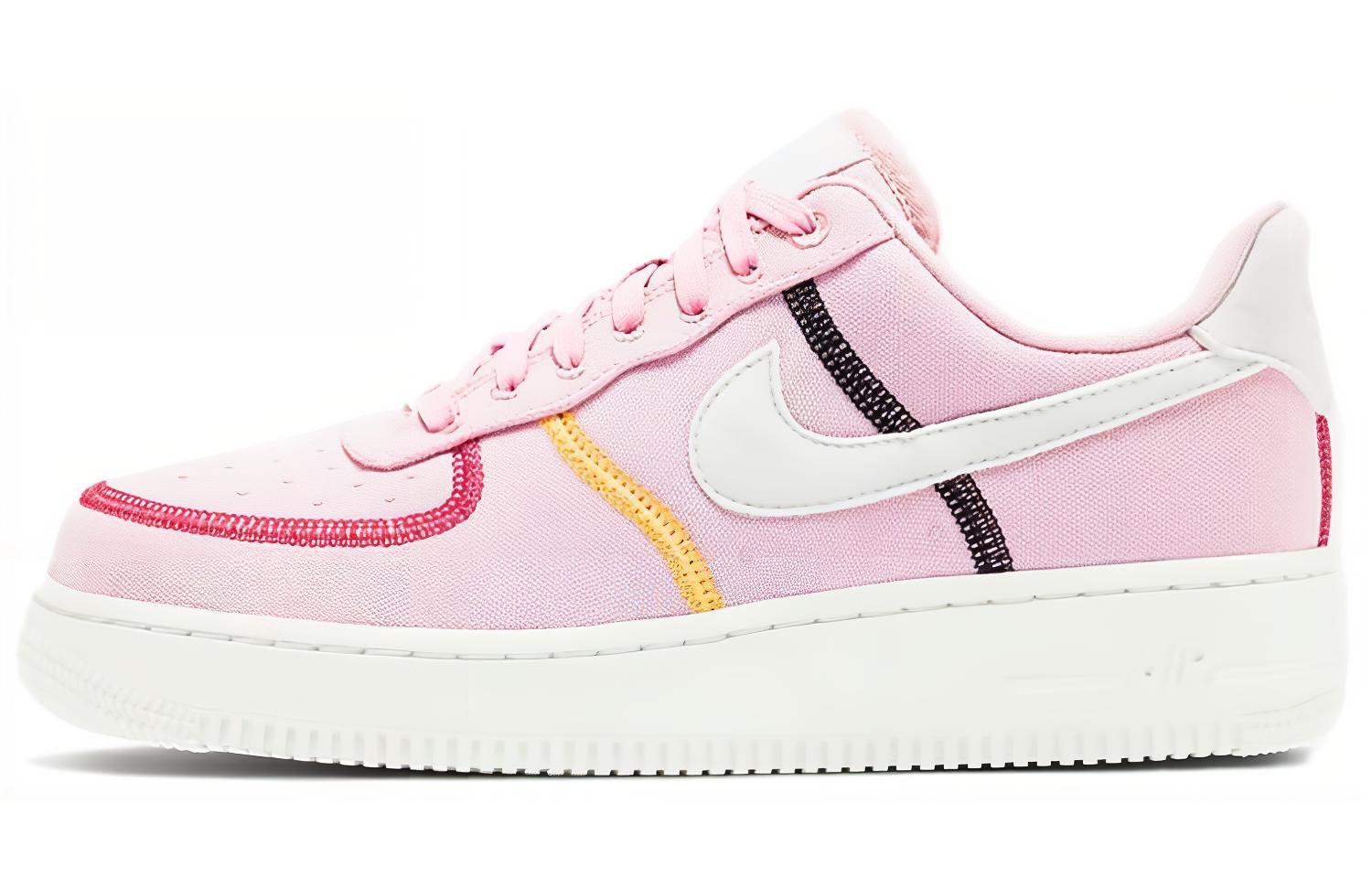 Женские кроссовки Nike Air Force 1 07 LX (розовый) — фото 1