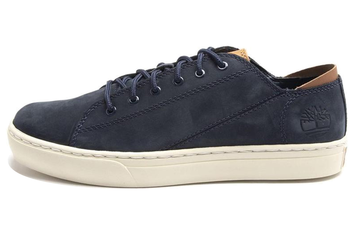 Timberland Adventure Skateboard Shoes Men's Low Top Dark Blue/White