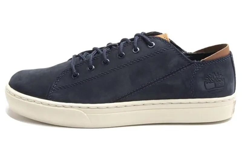 Timberland Adventure Skateboard Shoes Men's Low Top Dark Blue/White