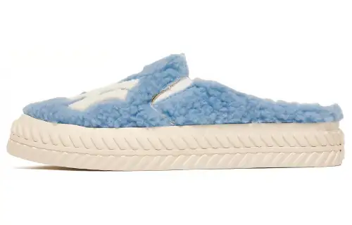 MLB Playball Mule Low top Skateboard Shoes Unisex Blue