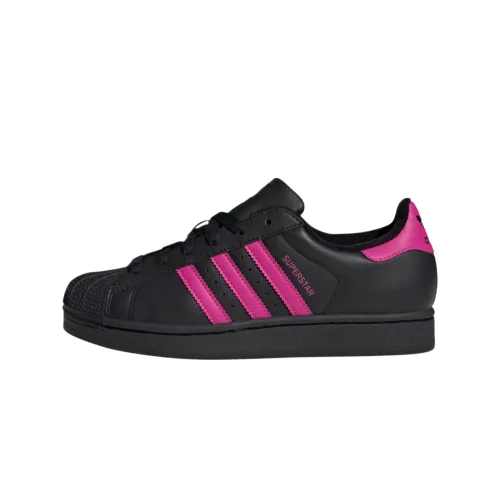 Superstar Wmns Adidas Originals 2 'Black Semi Lucid Fuchsia' Women's